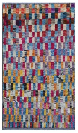 Small Moroccan Berber - Afghanistan 80X141 Wool, Rug