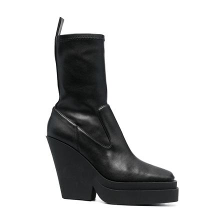 Gia Borghini, Heeled Boots Zwart, Dames, Maat:40 EU