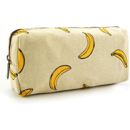 Sød banan blyant etui pung lærer gave gadget taske make up taske kosmetik taske stationær kawaii blyant æske
