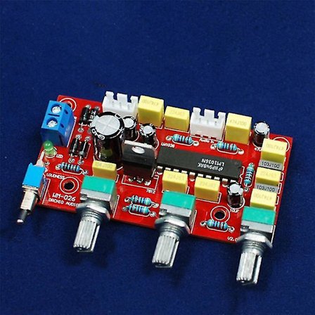 Lm1036 Op-amp Hifi Förförstärkare Preamplifier Volym Ton Tr