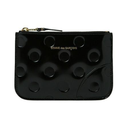 Comme des Garçons, Wallets Cardholders Czarny, Kobieta, Rozmiar: ONE Size