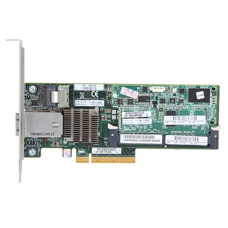 HP P222 633537-001 SAS Kontroller PCIe Smart Array-kort 6GB/s 512MB Cache