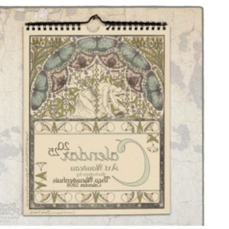 Kalenteri 2025 Uusi vuosi Kalenteri väri: tyyli 24