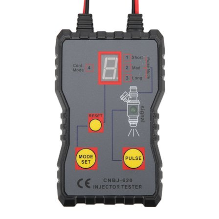 CNBJ‐620 Bilens Drivstoffinjektortester Profesjonell 4 Pulsmoduser Bærbar Drivstoffinjektortesteverktøy