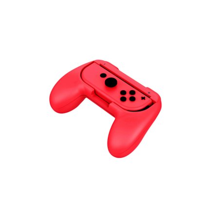 Röd och blå en 1 stycken kompatibel med Nintendo Switch och Switch OLED, Switch Controller Protective Shell Game Controller Grips Kit för Nintendo