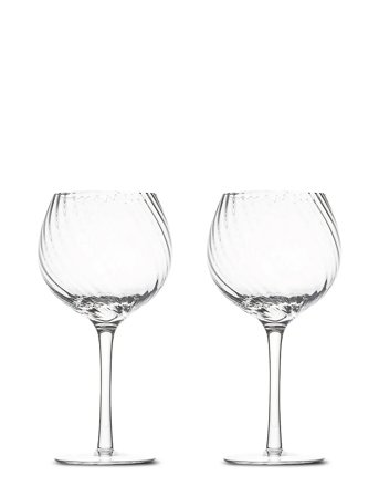 Byon Wine Glass Opacity 2Pcs/Set - Nude - ONE SIZE