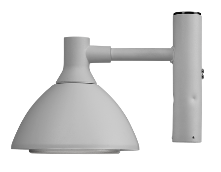 Westal Ark Mini stolpearmatur 10 W, 625 lm sølv/aluminium, Belysning