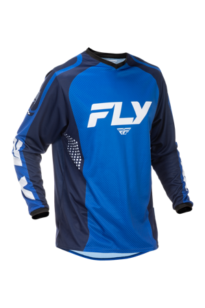 Crosstrøye FLY Racing F-16 V26 Blå/hvit M