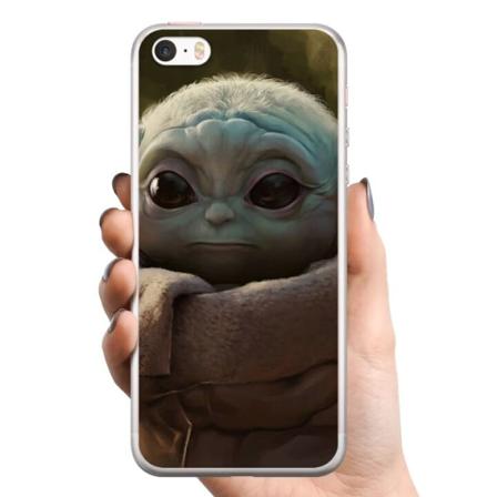 Apple iPhone SE (2016) TPU Mobilcover Baby Yoda
