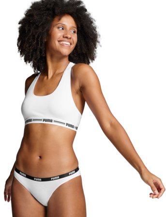 PUMA Puma Women Bikini 2P Hang - White - XS
