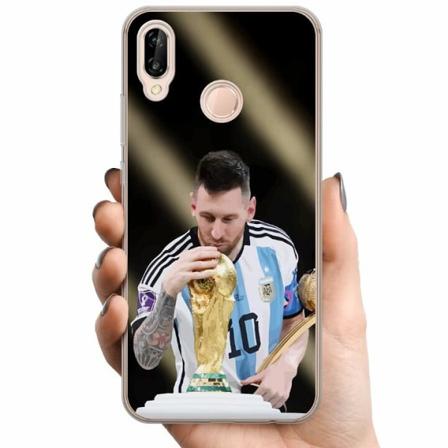 Huawei P20 Lite Tpu Mobilskal Messi