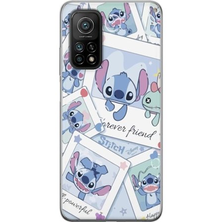 Yhteensopiva Puhelinkuori Xiaomi Mi 10T 5G Unelmoivat pilvet vaaleanpunaisina, lila ja sinisen sävyissä, kimaltelevine tähtineen ja pehmeän satumaisen