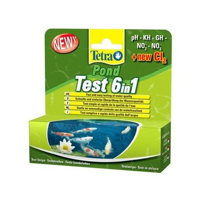 Tetra Pond Quicktest 6 in1 Vannkvalitetstest