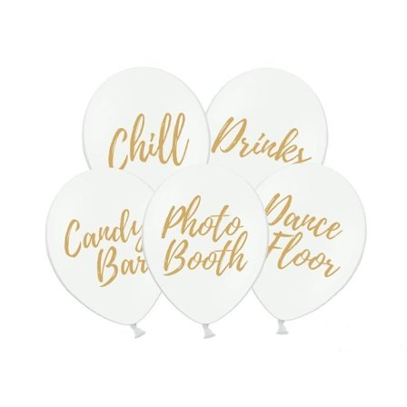 Ballonger Skyltar Mix 30cm