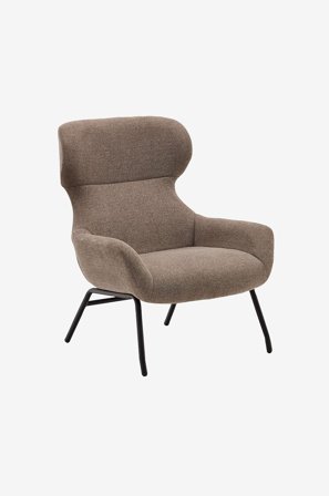 Kave Home - Nojatuoli - belina - Ruskea - Nojatuolit - - Homeroom