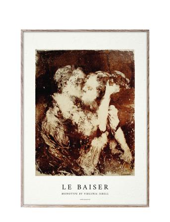 La Baiser 50X70 Cm Home Decoration Posters & Frames Posters Illustrations Multi/mønstret Paper Collective