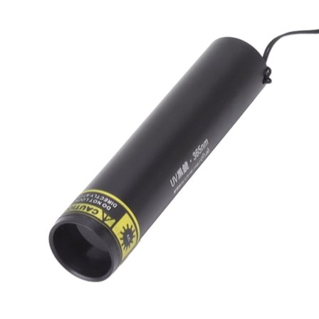 3W 365nm Liten UV-Ficklampa USB Uppladdningsbar Led Ultraviolett Fl