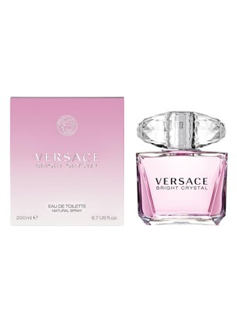 Versace Bright Crystal Eau de Toilette Natural Spray 200ml