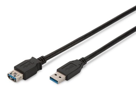 Digitus USB-forlengelseskabel - USB-type A til USB-type A - 1.8 m