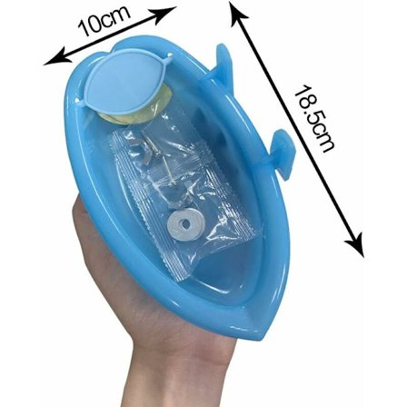 Lintukylpyammeen ripustettava lintu kylpyamme lelu lemmikki papukaija undulaatti papukaija häkki suihku syöttölaite peilillä