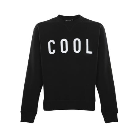 Dsquared2, Sweatshirts Czarny, Mężczyzna, Rozmiar: S