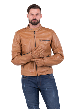 Chaqueta de Moto Ride&Sons Getaway Beige M