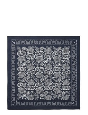 Mads Nørgaard | Soft Cotton Paisley Scarf Solid | ONE SIZE