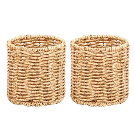 2 kpl kynäteline kynäteline rottinki meikkisiveltimelle