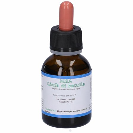 MSA Linfa di Betulla Gocce 50ml