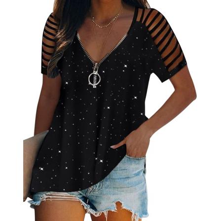 Kvinnor Mitt Midja Klänning Print Nake Shoulder Round Neck A-line