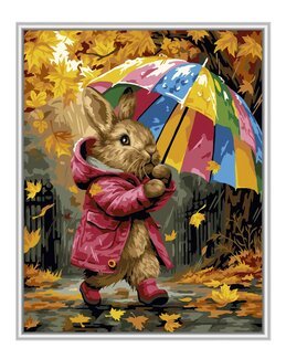 Paint by numbers Regentag