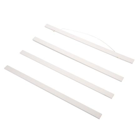 Modern magnetisk sågspånsfotobildram DIY-affischrulltryck konstverk White (21cm)