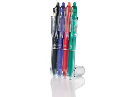 PILOT Gelpenna Frixion Click SET2GO 4/fp - Lyreco - Kontorsmaterial - Pennor - Gelpennor raderbara