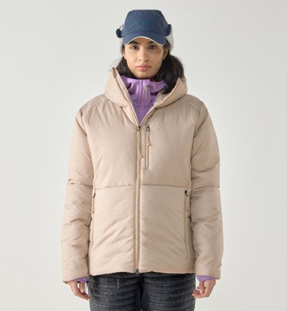 Haglöfs Breeze Mimic Hood Women Chalk Beige - Dam - M