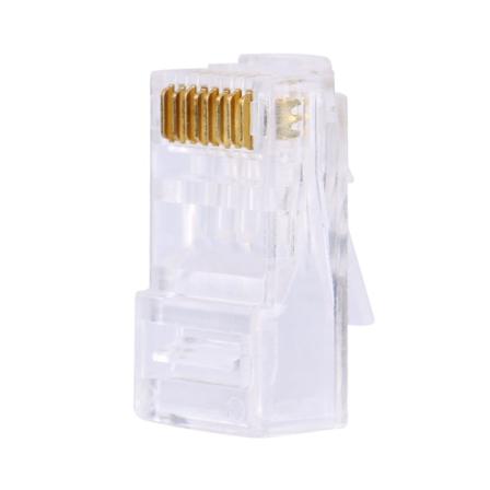 100 kpl/LOT Cat6 Cat6a verkko-internet-liitin 8P8C RJ45 modulaariset pistokekaapelipäät