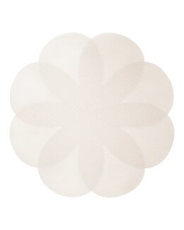 Bordstablett Bloom rund Vit - Redlunds