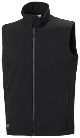Helly Hansen Workwear Manchester 2.0 Softshellvest svart Svart, Klær