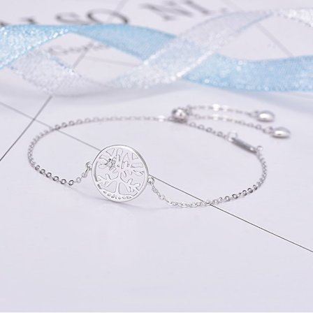 1. (Hopea) Rannekoru Korut Naisille, Infinity-symboli Rakkaus G