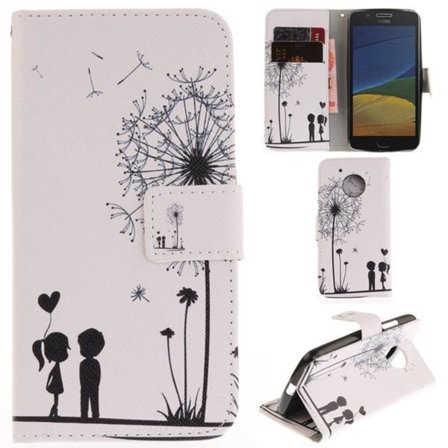 Plånboksfodral Moto G5 – Kärlek