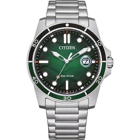 Klocka - CITIZEN - Eco-Drive OF Sporty Marine AW1811-82X - Kvarts - Rostfritt stål - 41 mm