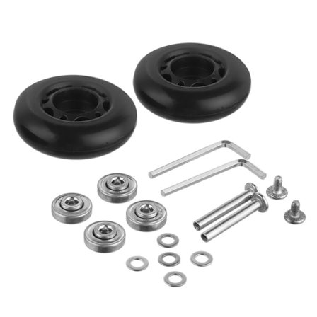 2 stk. erstatningshjul reisebagasjehjul 3 3