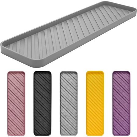 Silikoniset säilytysastiat pesualtaisiin ja kylpyhuoneisiin. Astianpesukoneen kestävä, luistamaton työtasoille, täydellinen kosmetiikan ja muiden 