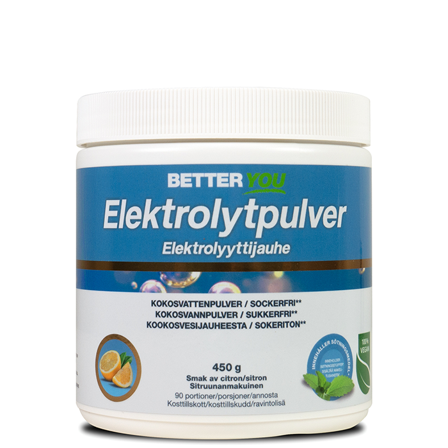 Better You Elektrolytpulver Citron 450 g