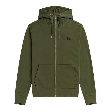 Fred Perry, Sweater Groen, Heren, Maat:L
