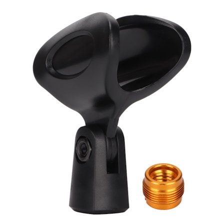 JD‐07 Mikrofonklämma Universal Mikrofonklämma Hållare med Mutteradapter 5/8 tum till 3/8 tum för Handhållen Mikrofon