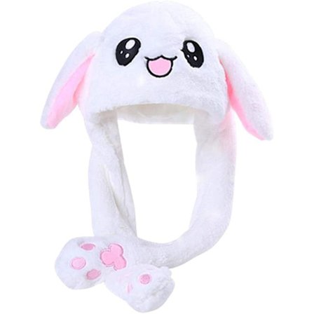 Sjovt kvinder piger plys dyr ører fødselsdag caps legetøj Movin