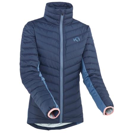 Kari Traa Women's Eva Down Jacket Women middle-layer down jackets Blue XL