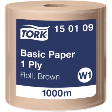 TØRKEPAPIR TORK BASIC W1 BRUN