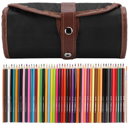 Sæt med 48 farveblyanter til professionelle - flerfarvede akvarelblyanter til tegning