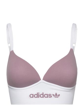 Triangle Bra Lingerie Bras & Tops Soft Bras Bralette Lilla Adidas Originals Underwear*Betinget Tilbud